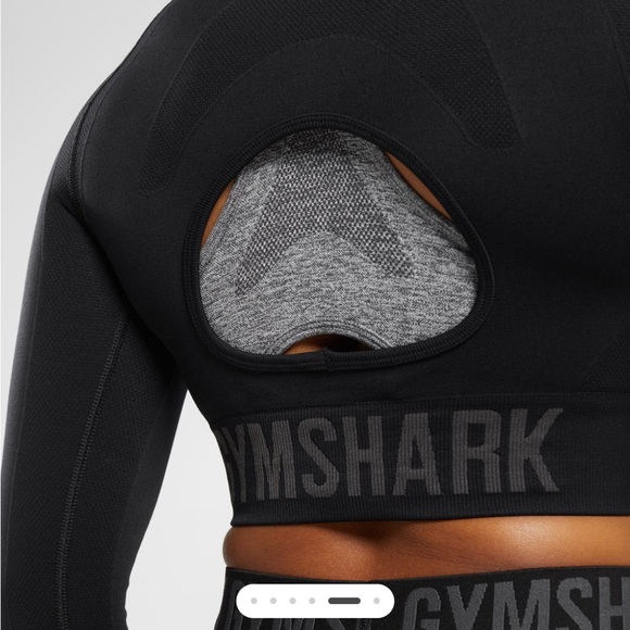 Gymshark | Flex sports long sleeve crop top - Picture 3 of 3